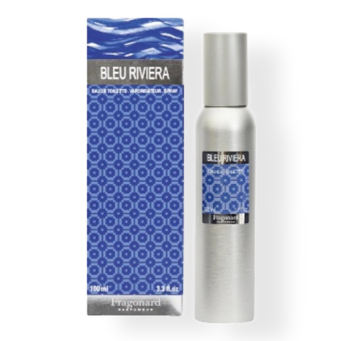 Fragonard BLEU RIVIERA EAU DE TOILETTE ALU BOTTLE TURAL SPRAY 100 ML
