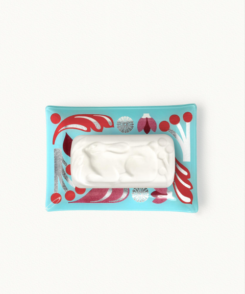 Fragonard BONJOUR BONHEUR Mydło + mydelniczka 150 g