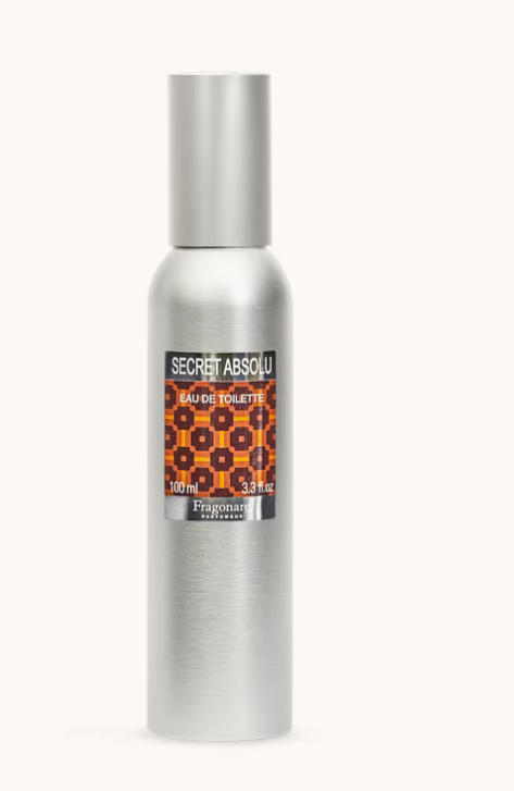 SECRET ABSOLU EAU DE TOILETTE ALUMINUM BOTTLE NATURAL SPRAY 100 ML