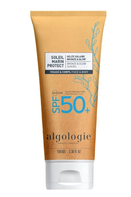 Algologie Żel przeciwsłoneczny Bronze & Glow SPF50+ 100 ml
