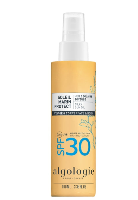 Algologie Jedwabisty olejek przeciwsłoneczny  SPF30 100 ml